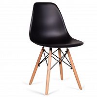 стул деревянный pc-015 черный (eames style) в Пензе