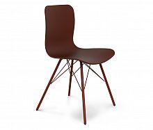 стул dsr коричневый s40 (eames style) в Пензе