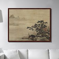 картина: autumn landscape in the style of sessh, 18 век в Пензе