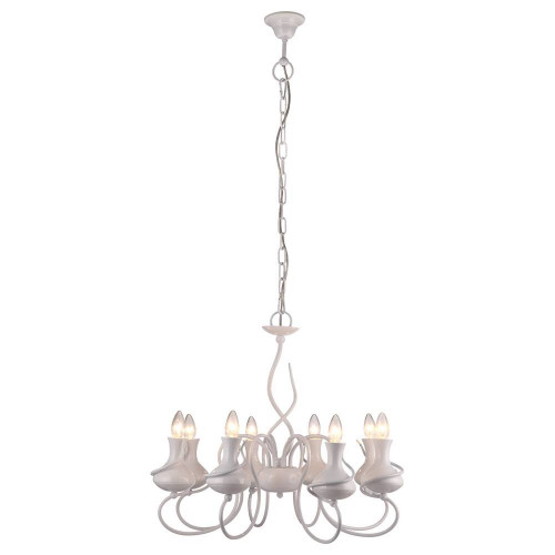 подвесная люстра arte lamp vaso a6819lm-8wh в Пензе