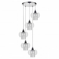 дизайнерская подвесная люстра spot light cordia 1192528 хром в Пензе