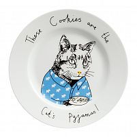 тарелка these cookies are the cat's pyjamas в Пензе