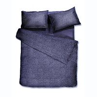 комплект постельного белья decoflux сатин семейный indigo dots в Пензе