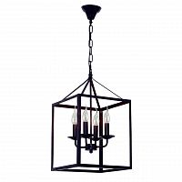 дизайнерская подвесная люстра spot light cage 9810404 черная в Пензе