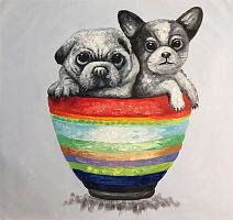 картина маслом маленькие друзья в Пензе