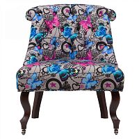 кресло мягкое amelie french country chair бабочки в Пензе