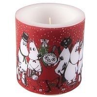 свеча большая moomin зимнее волшебство, 8 см в Пензе