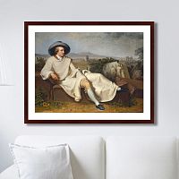картина: goethe in the roman campagna, 1787г. в Пензе