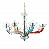 подвесная люстра ideal lux casanova sp8 color в Пензе