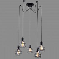 подвесная люстра arte lamp a1109sp-5bk в Пензе