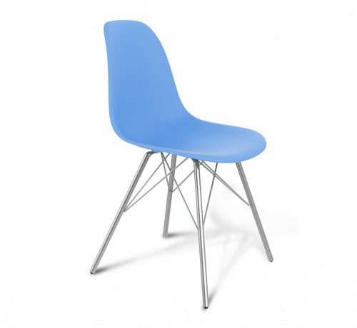 стул dsr голубой s37 (eames style) в Пензе