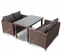 макиато дабл, обеденная группа на 4 персоны коричневый в Пензе