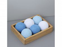 тайская гирлянда thai бело-сине-голубая, питание от сети в Пензе