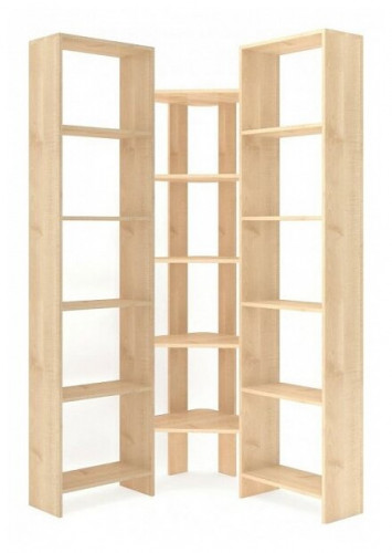 стеллаж угловой баронс норд ст.142.1006-00 15 полок, материал: лдсп в Пензе