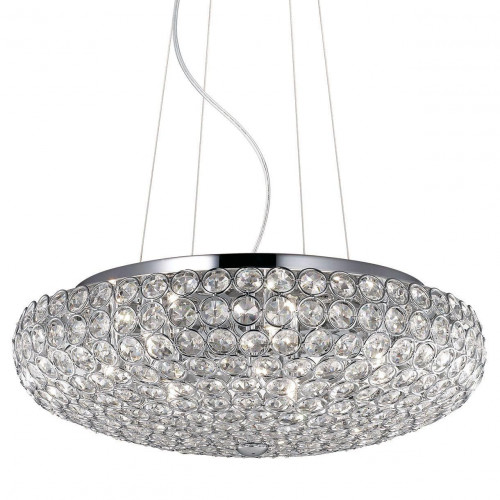 подвесной светильник ideal lux king sp7 cromo в Пензе