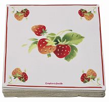 салфетки бумажные клубника comptoir de famille в Пензе