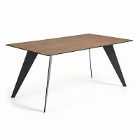 стол nack 160x90 черный, фарфоровый corten c366k10 от la forma (ex julia grup) в Пензе