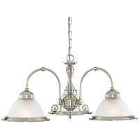 подвесная люстра arte lamp american diner a9366lm-3ss белая в Пензе