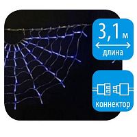 занавес светодиодный «радуга-1» 310см синий (ul-00001409) uld-e3104-288/dtk blue ip20 rainbow-1 в Пензе