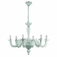 подвесная люстра ideal lux ca rezzonico sp6 bianco в Пензе