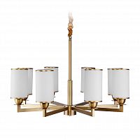 люстра brch9040-8 от delight collection белая/золото в Пензе