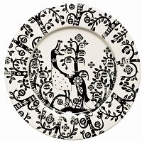тарелка taika черно-белая в Пензе