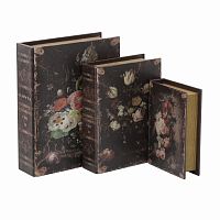 шкатулки-книги, набор 3 шт. мультиколор в Пензе