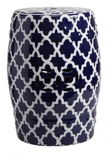 керамический столик-табурет istanbul stool dark blue в Пензе
