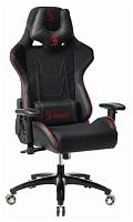 кресло игровое a4 bloody gc-400 черный/красный искусст.кожа/ткань в Пензе