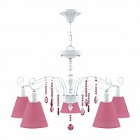 подвесная люстра lamp4you provence e4-05-wm-lmp-o-27-crl-e4-05-pk-dn в Пензе