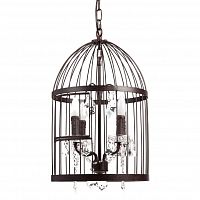 люстра vintage birdcage (51*34*54) коричневая в Пензе