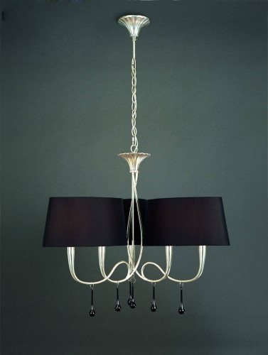 подвесная люстра mantra paola painted silver 3530 в Пензе