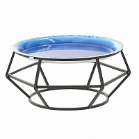 стол blue geo синий, черный в Пензе