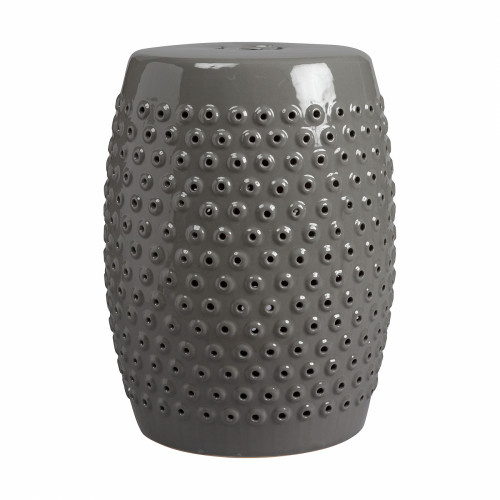 керамический столик-табурет cutwork garden stool серый в Пензе