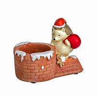 цветочный горшок ёжик новогодний в Пензе