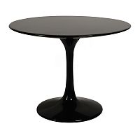 стол журнальный eero saarinen style tulip table черный в Пензе