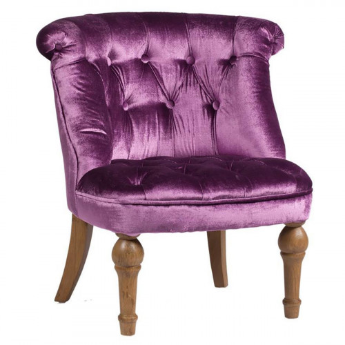 кресло sophie tufted slipper chair сиреневое в Пензе