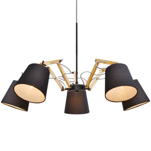 подвесная люстра arte lamp pinoccio a5700lm-5bk в Пензе