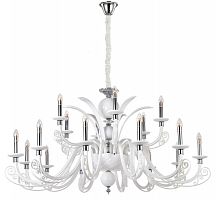 подвесная люстра crystal lux letisia sp12+6 white белая в Пензе