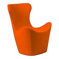 кресло papilio lounge chair оранжевое в Пензе