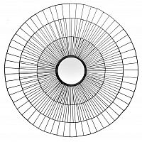 зеркало-солнце черное диаметр 102 см в Пензе