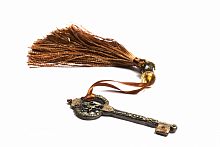 подхват для штор key with tassel brown в Пензе