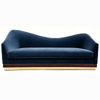 диван hughes sofa прямой синий в Пензе