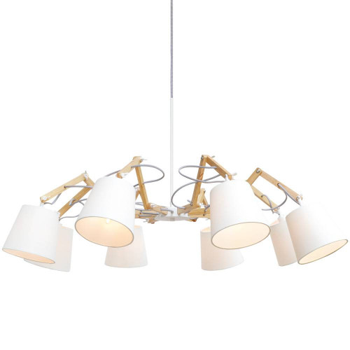 подвесная люстра arte lamp pinoccio a5700lm-8wh в Пензе