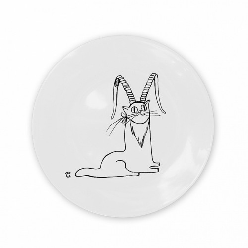 тарелка кот-козерог в Пензе