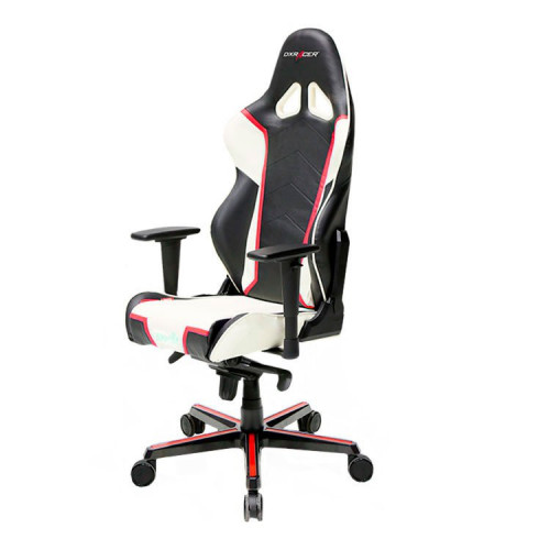 кресло геймерское dxracer racing черно-бело-красное в Пензе