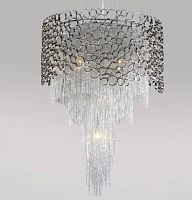 подвесной светильник crystal lux hauberk sp-pl8 d60 матовый никель в Пензе