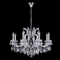 подвесная люстра crystal lux hollywood sp8 chrome в Пензе