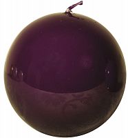 свеча-шар фиолетовая, 8 см в Пензе