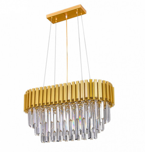 люстра emerald l66 латунь, прозрачное стекло в Пензе